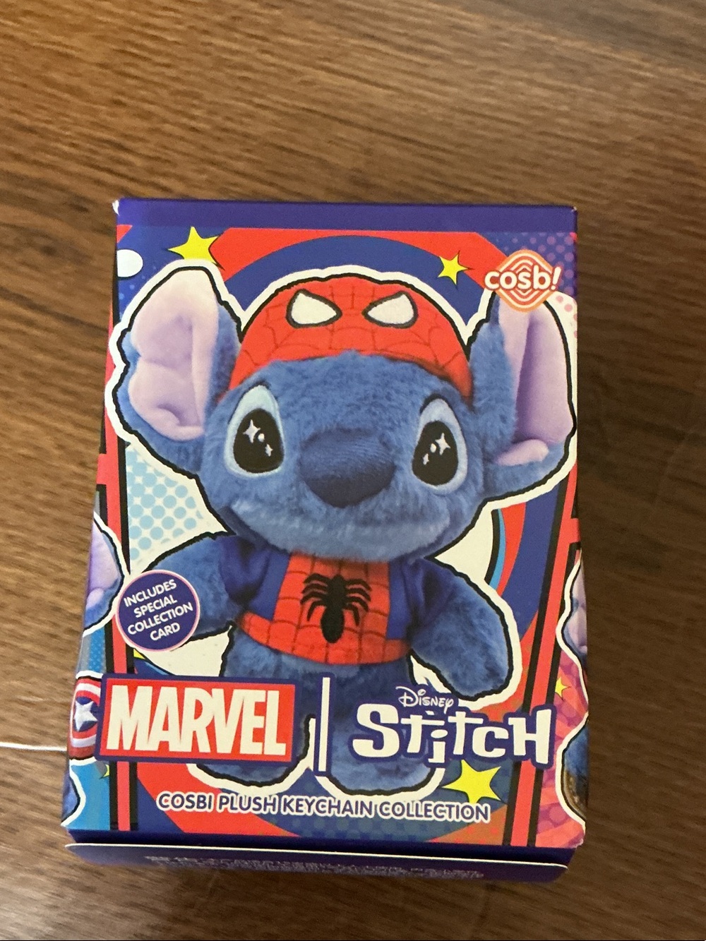 NIB Marvel Disney Stitch Plush Keychain - blind box